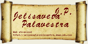 Jelisaveta Palavestra vizit kartica